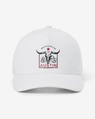 White Travis Mathew Down South Austin Snapback Hat